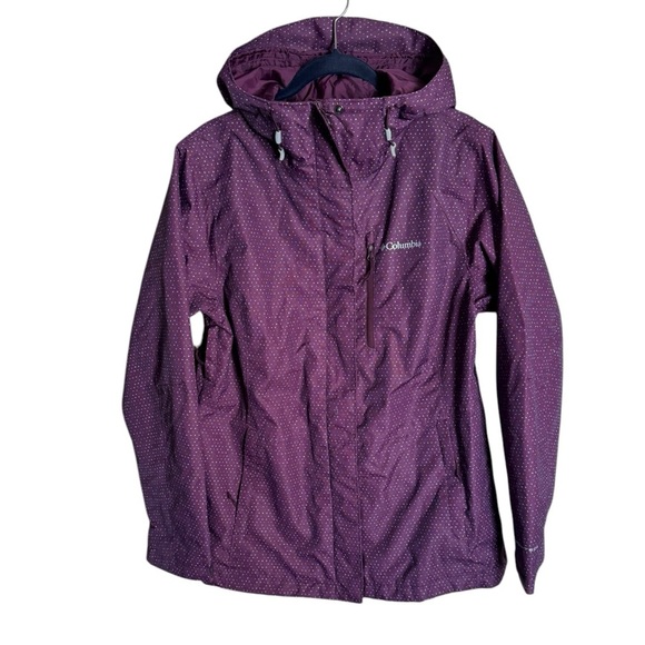 Columbia Nordic Point ill Interchange Hood Omni Tech Lightweight Jacket - Picture 1 of 7